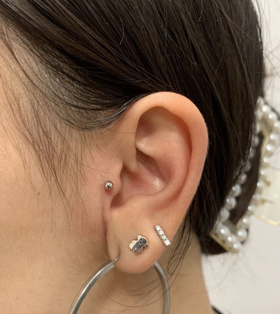 Piercing de tragus